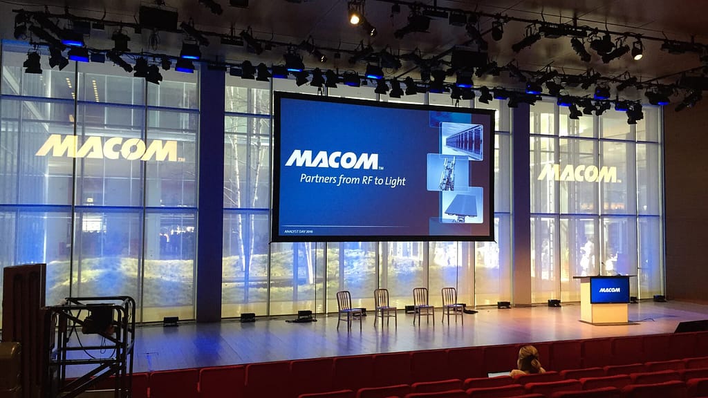 macom partners with OVATION Events in Nashville, TN and Dedham, MA