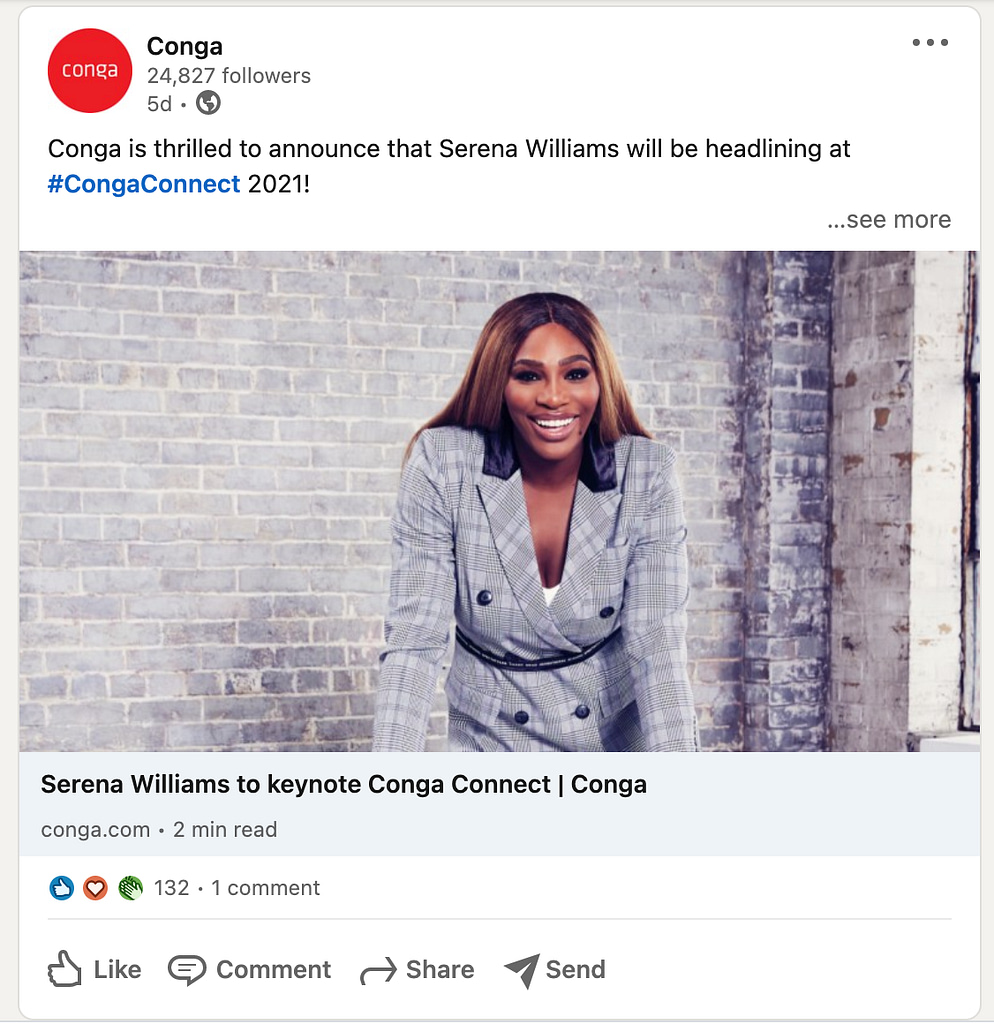 Virtual Event Ideas Compelling Keynote Speaker Serena Williams